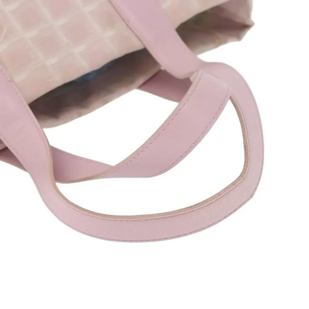 Chanel Nylon New Travel Line Tote Bag Pink